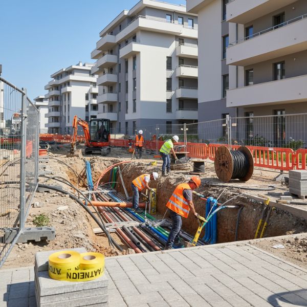 Predisposizione allacci collettivi (senza attivazione)